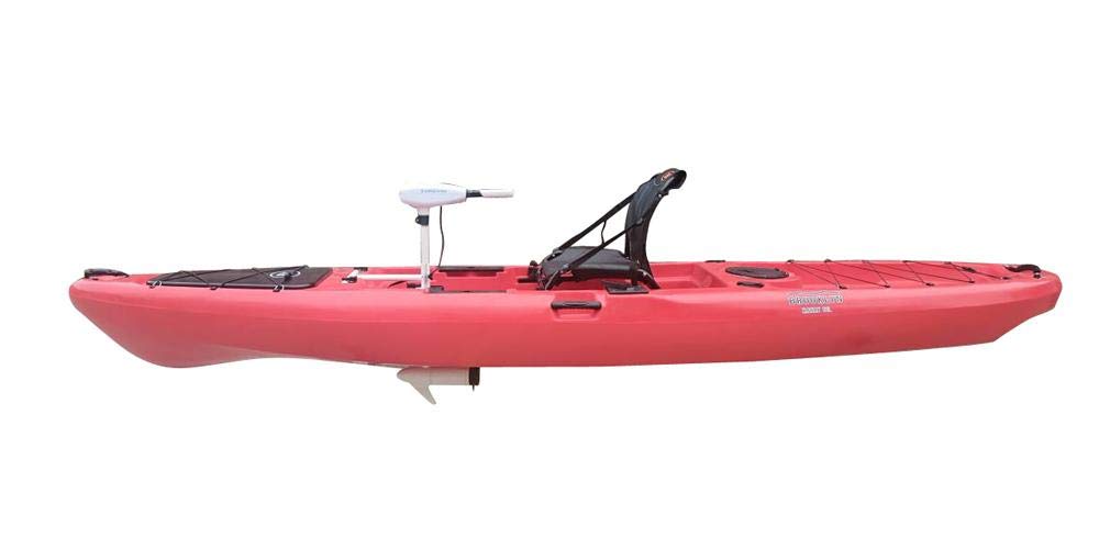 Solo Fishing Kayak with Trolling Motor