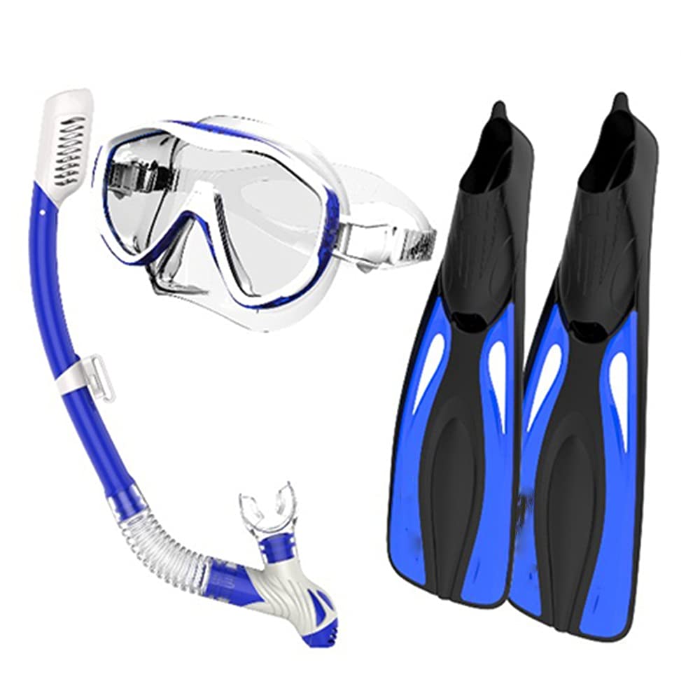 Snorkel Mask & Diving Fins Set