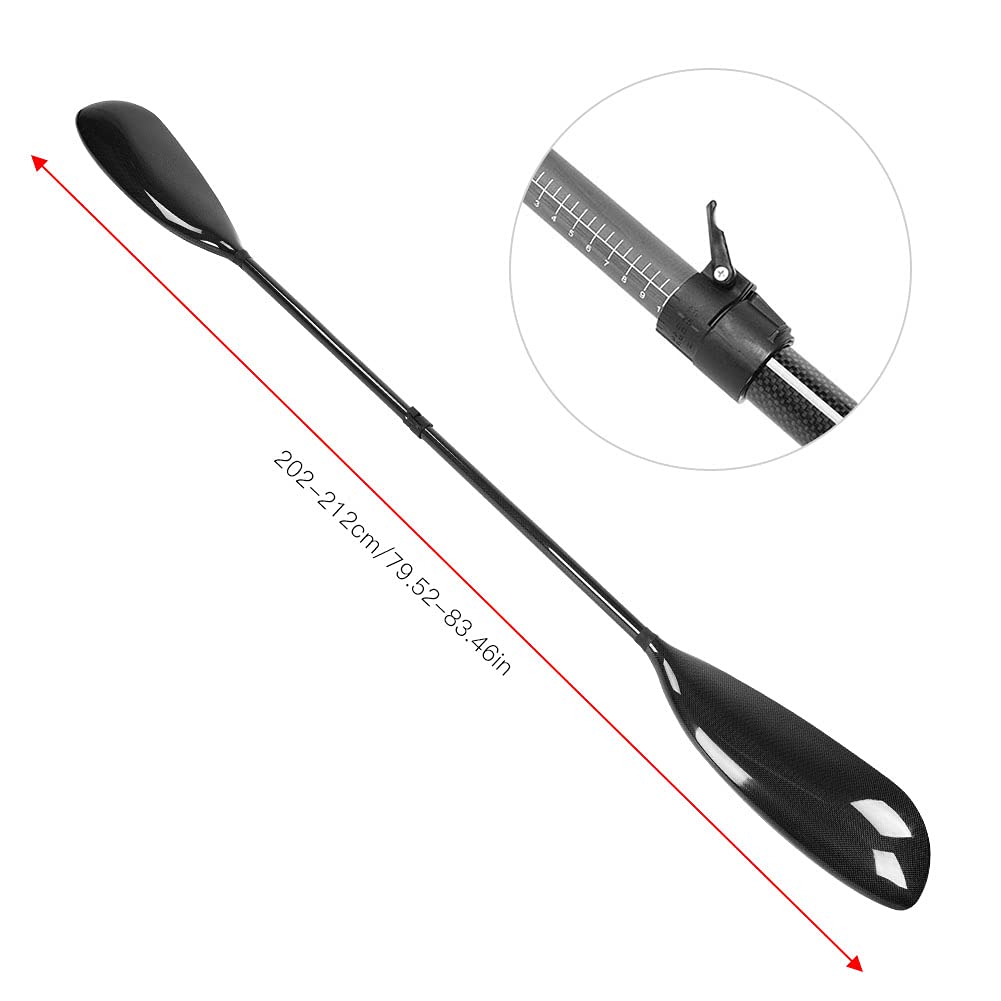 Adjustable Carbon Fiber Kayak Paddle
