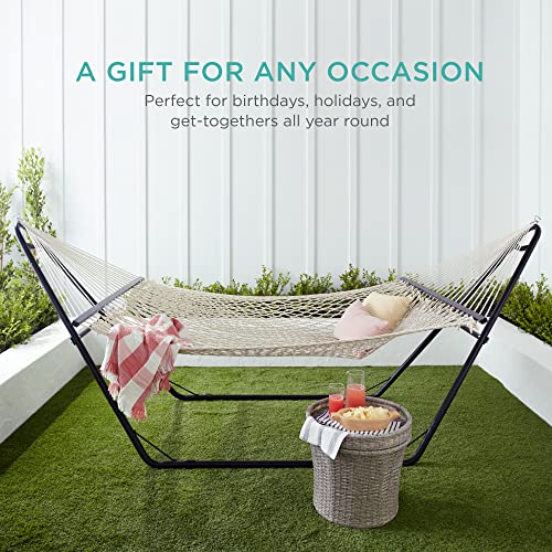 2-Person Cotton Rope Hammock