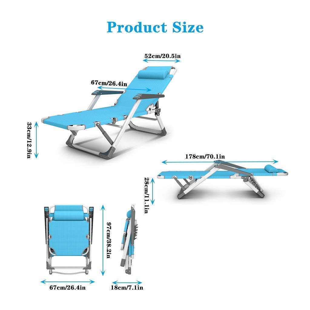 Folding Zero Gravity Sun Lounger