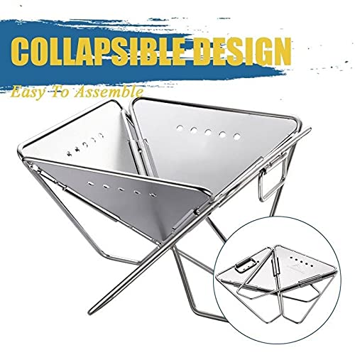 Portable Stainless Steel BBQ Grill