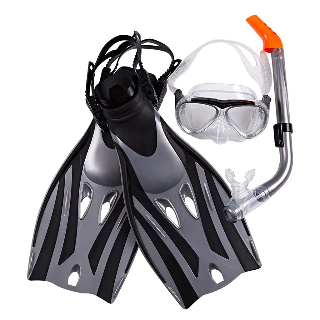 Diving Mask, Snorkel & Fin Set