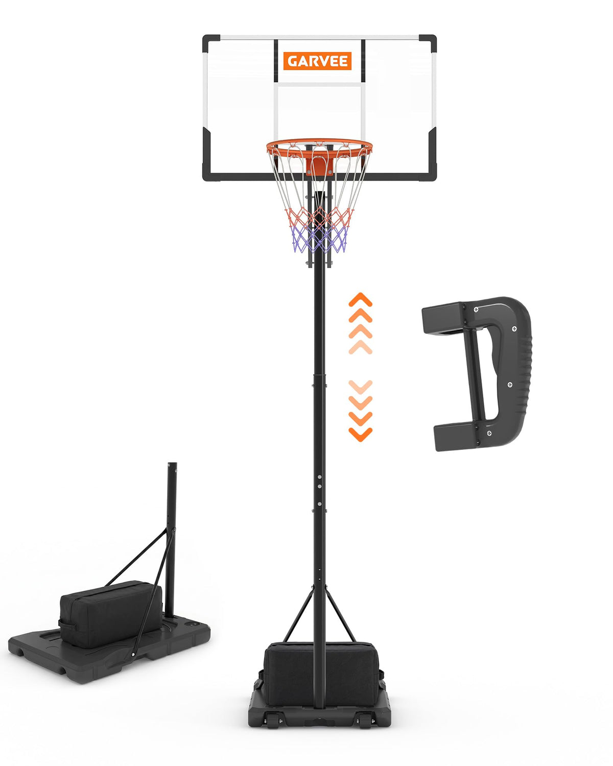 Adjustable Portable Basketball Hoop