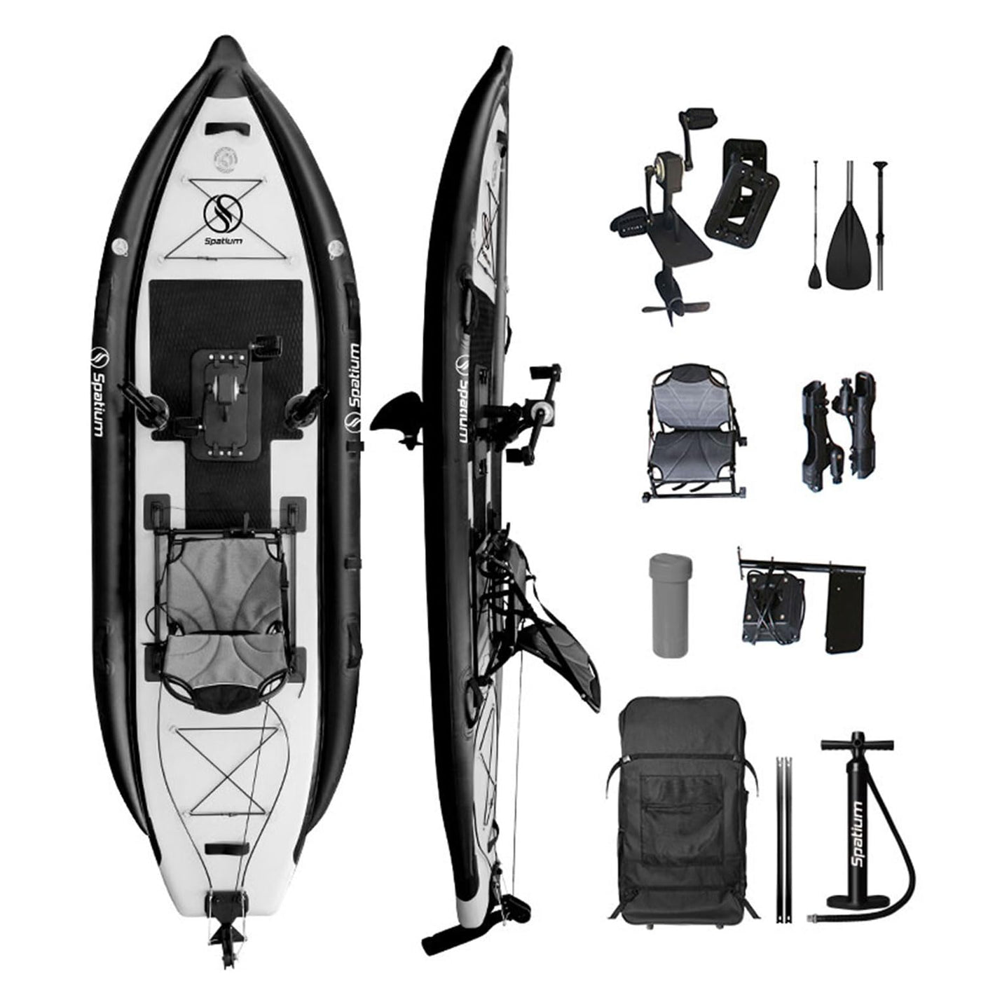 Inflatable Pedal Fishing Kayak
