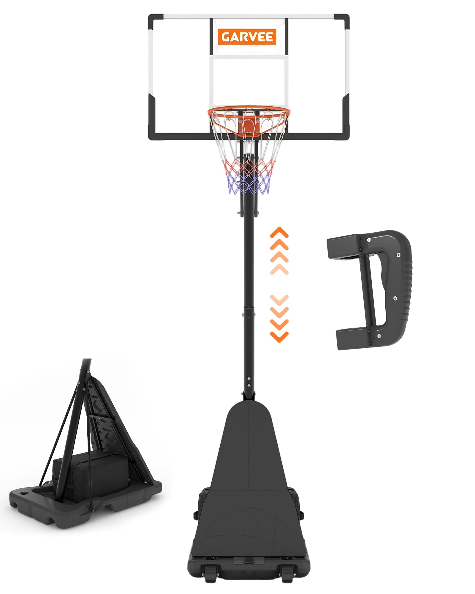Adjustable Portable Basketball Hoop