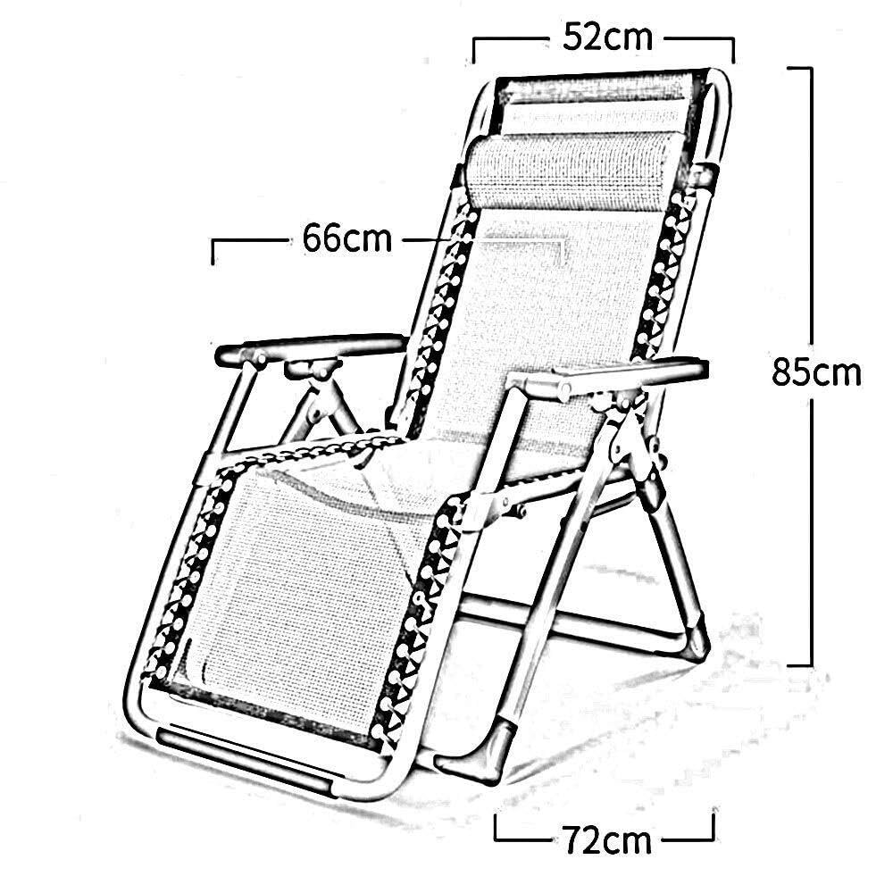 Folding Reclining Patio Lounge Chair