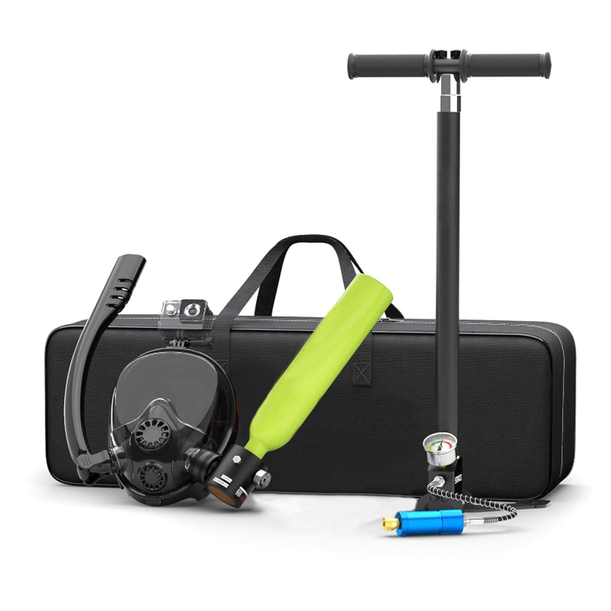 0.7L Mini Scuba Tank & Snorkel Mask Set