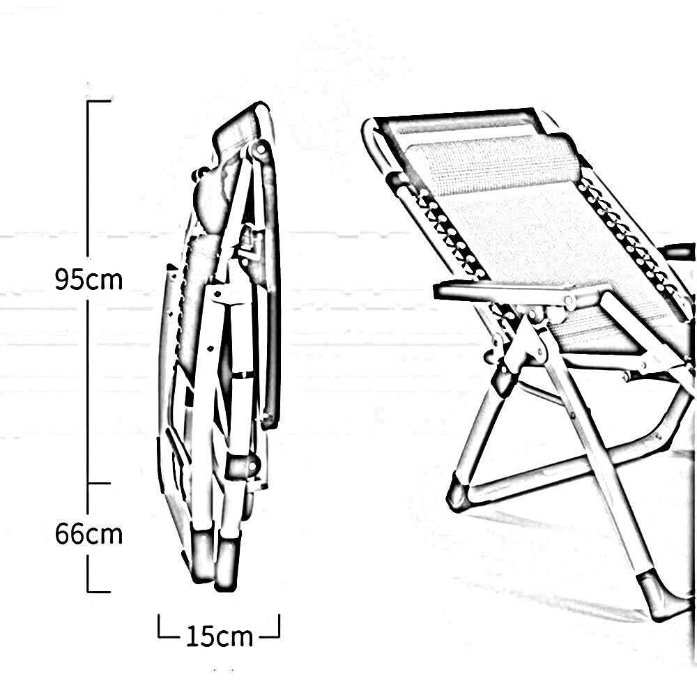 Folding Reclining Patio Lounge Chair