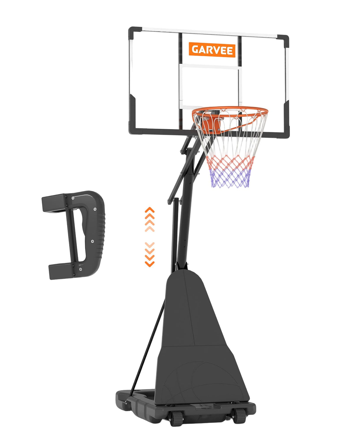 Adjustable Portable Basketball Hoop