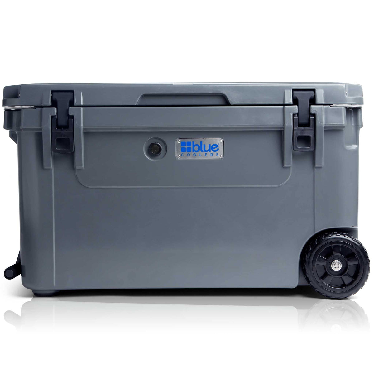 110 Quart Gray Wheeled Cooler with Accessory Kit …
