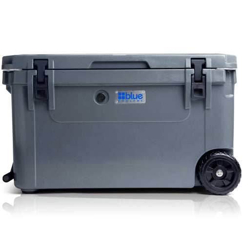 110 Quart Gray Wheeled Cooler with Accessory Kit …