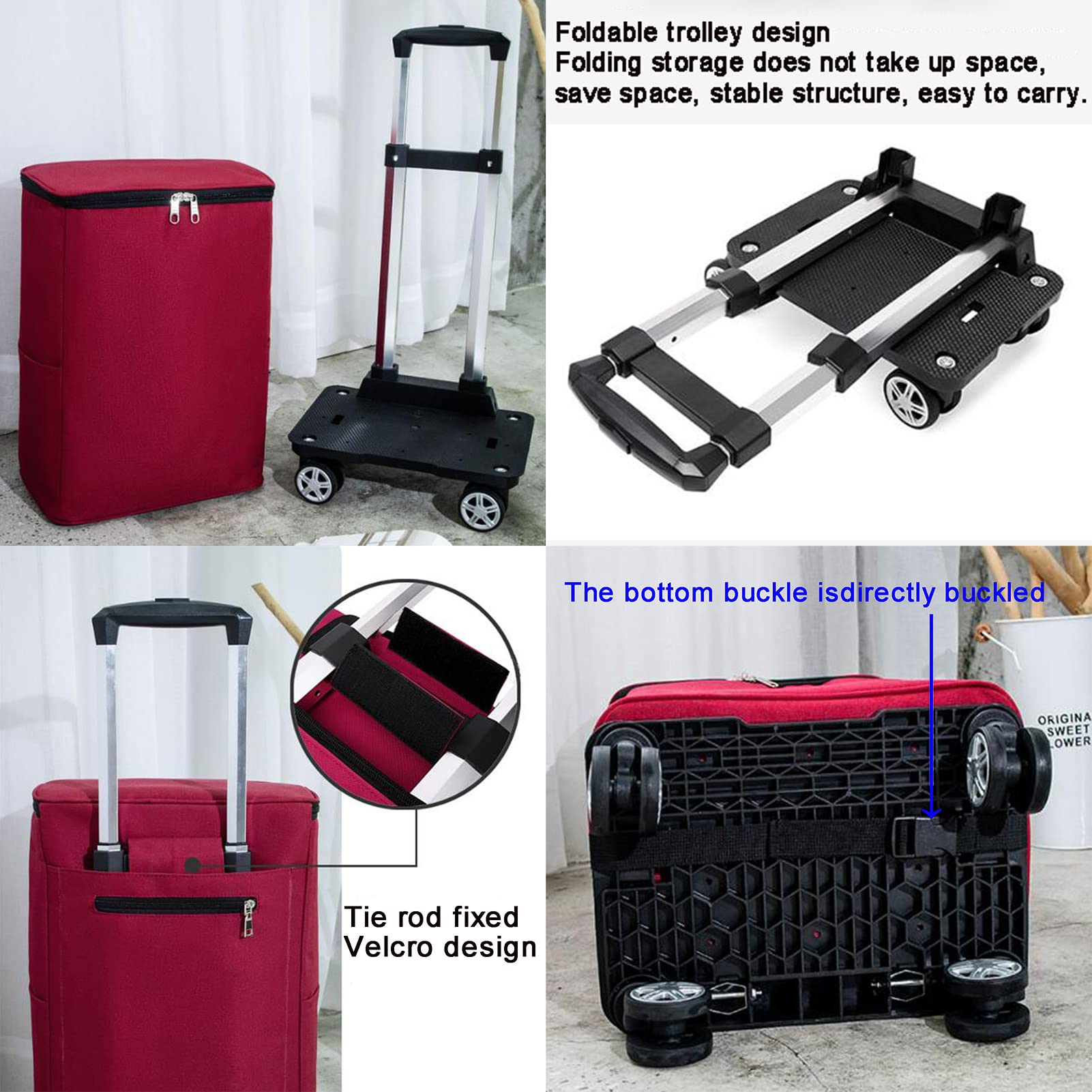36-Can Rolling Cooler Bag