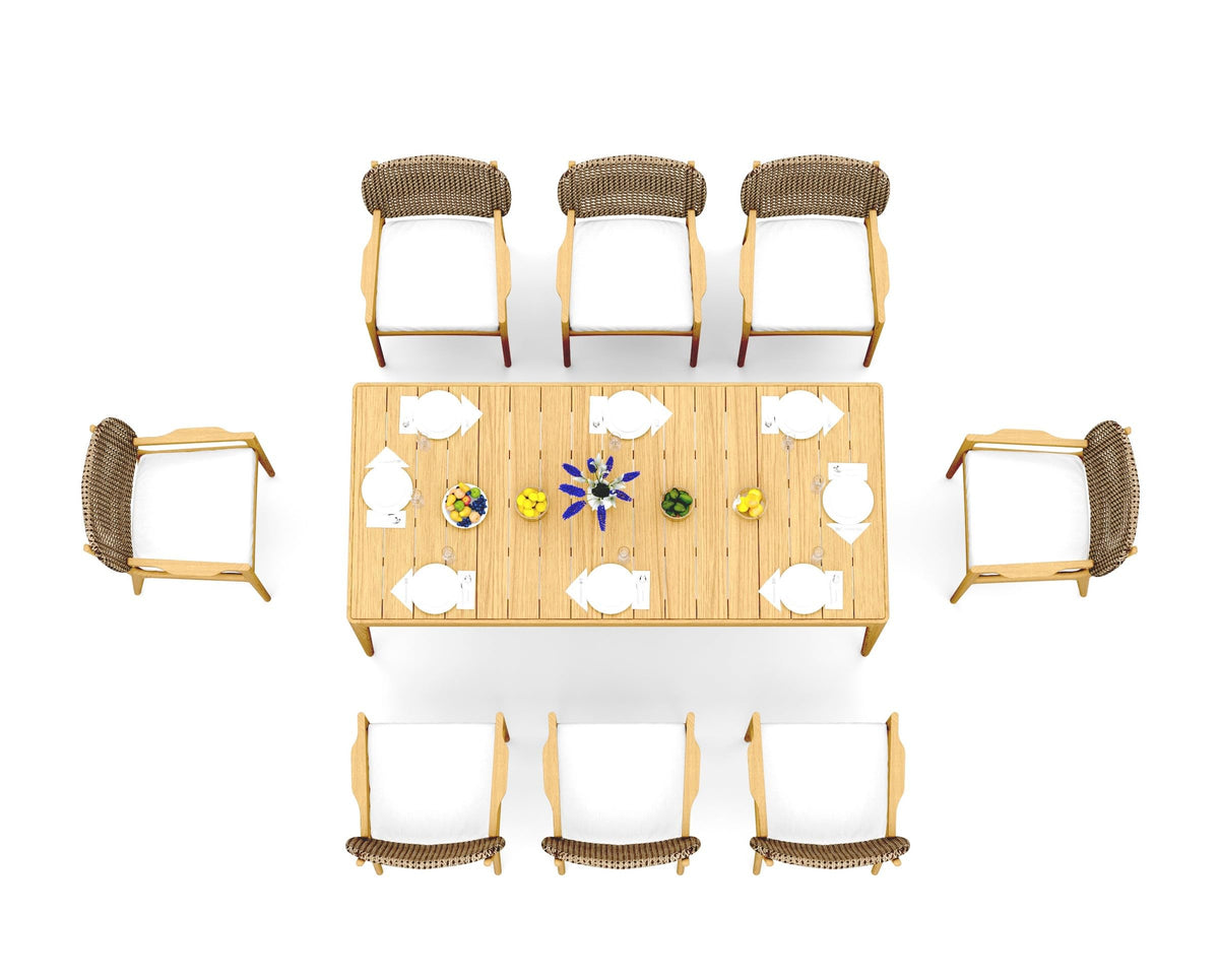 8-Seater Teak Dining Set