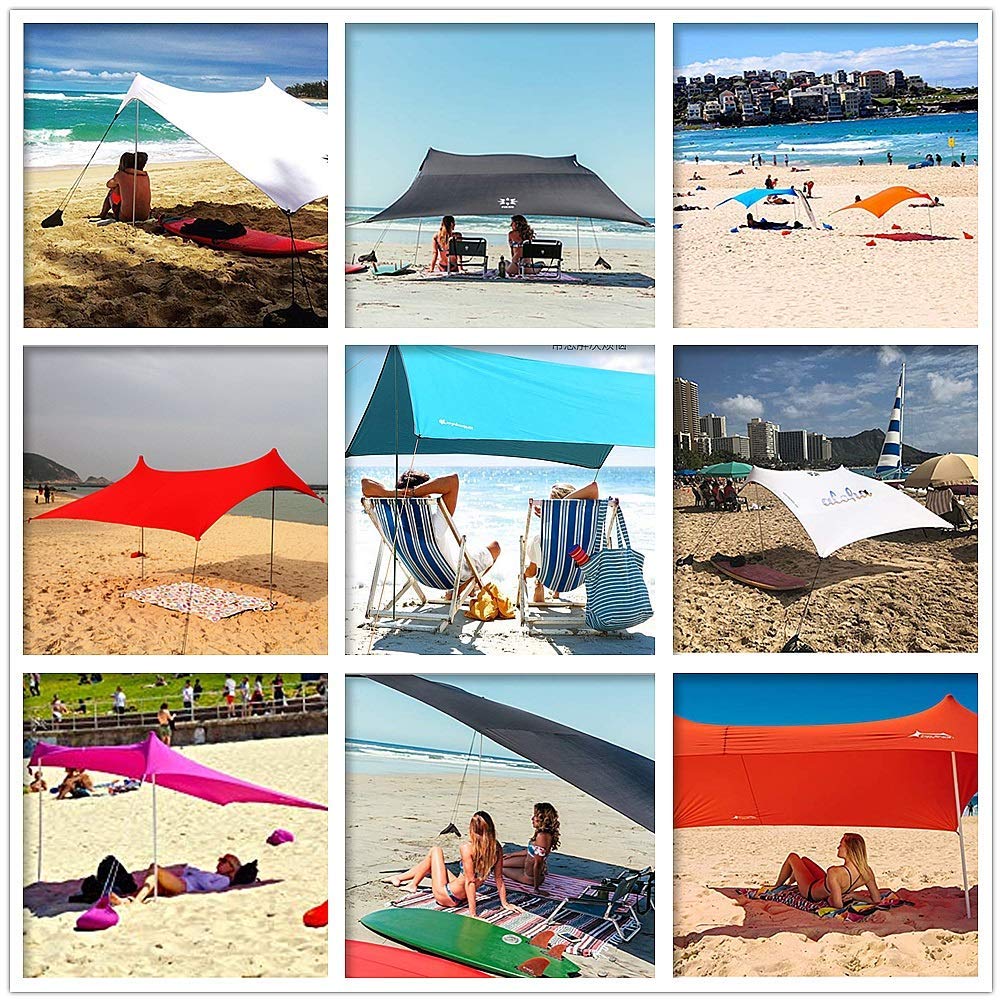 UPF50 Family Beach Canopy Tent
