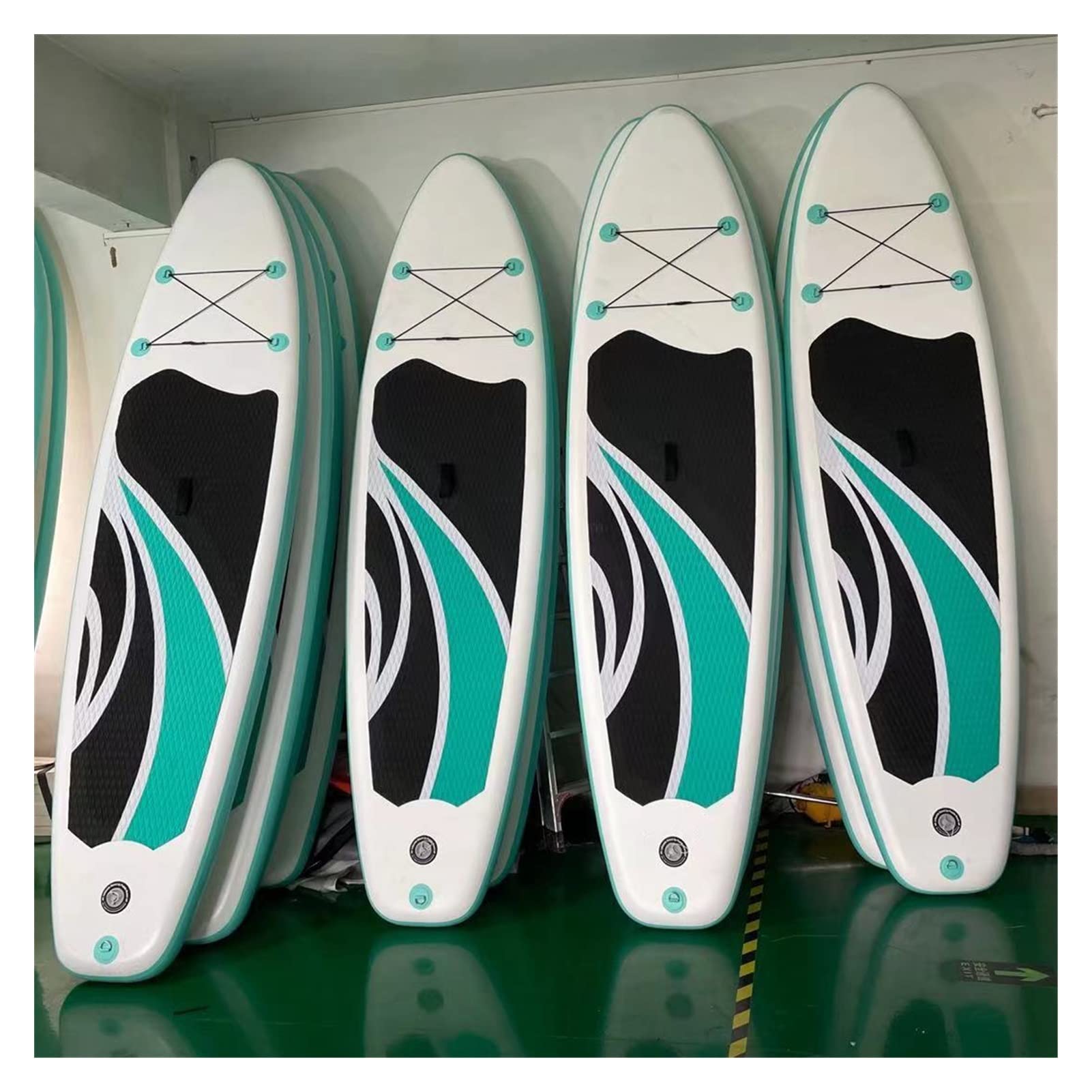 Inflatable Stand Up Paddle Board 10.5ft Inflatable SUP Board 30in Widened Stand Up Paddle Water Sport Surfing Surfboard (Color : SUP-M002 Size : 1)