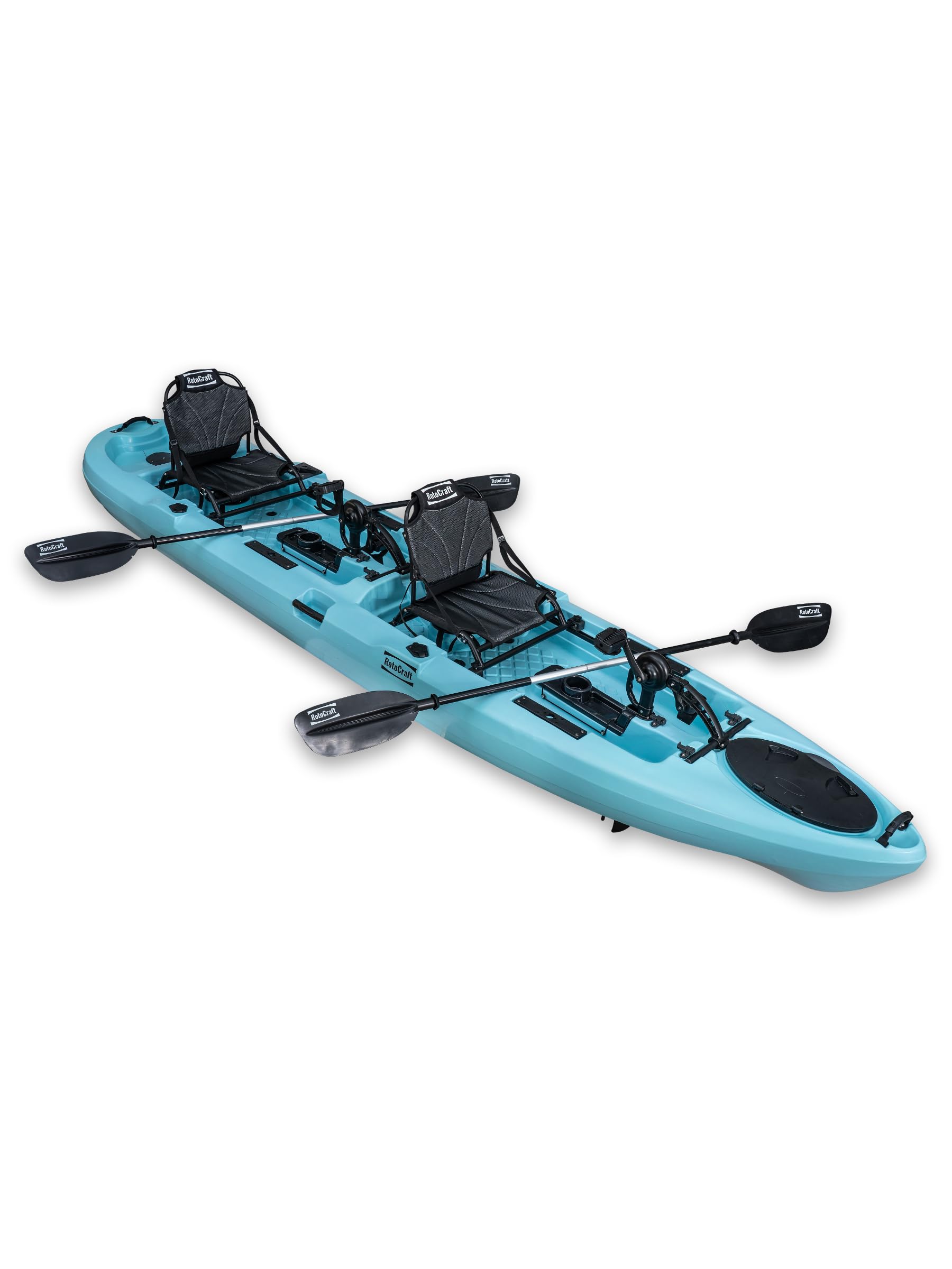 14' Tandem Pedal Kayak – Propeller Drive, 662 lb Capacity