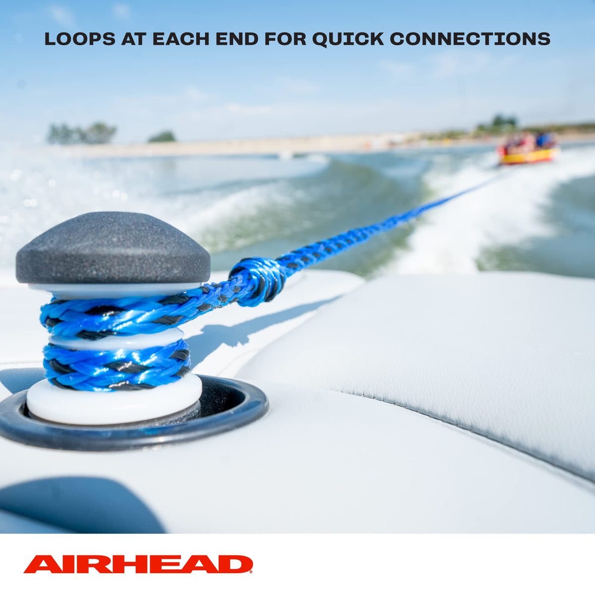 Towable Tube Booster Ball & Rope Set