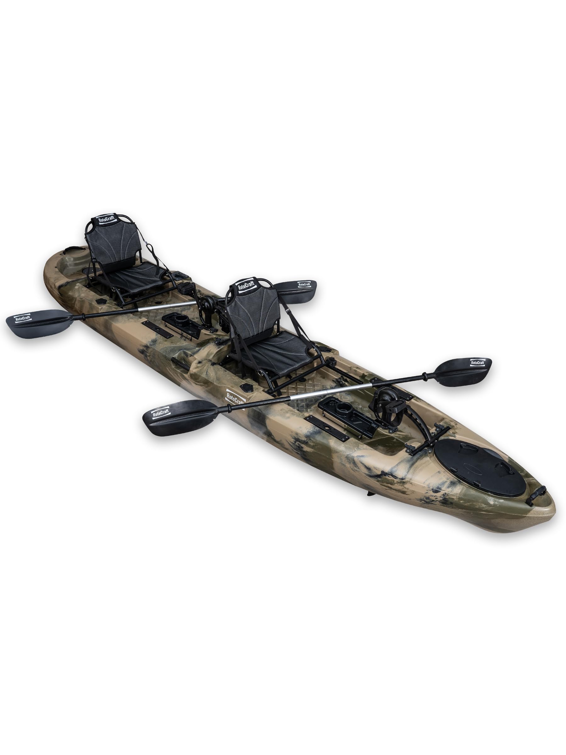 14' Tandem Pedal Kayak – Propeller Drive, 662 lb Capacity