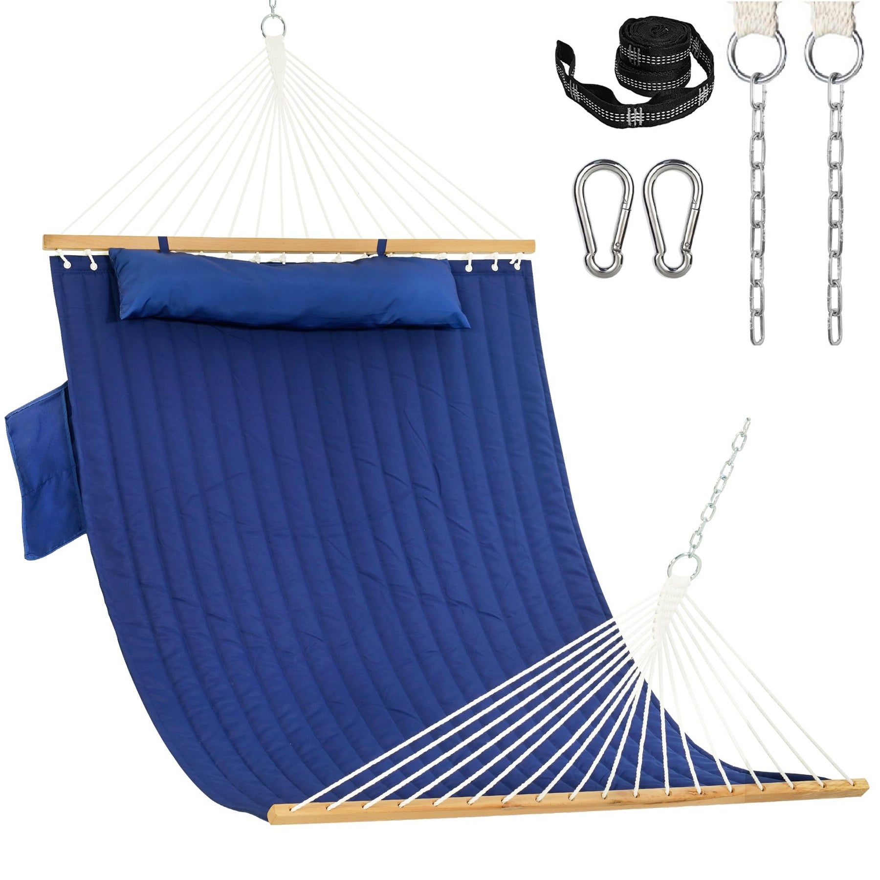 Lazy Daze Double Hammock with Pillow for Outside