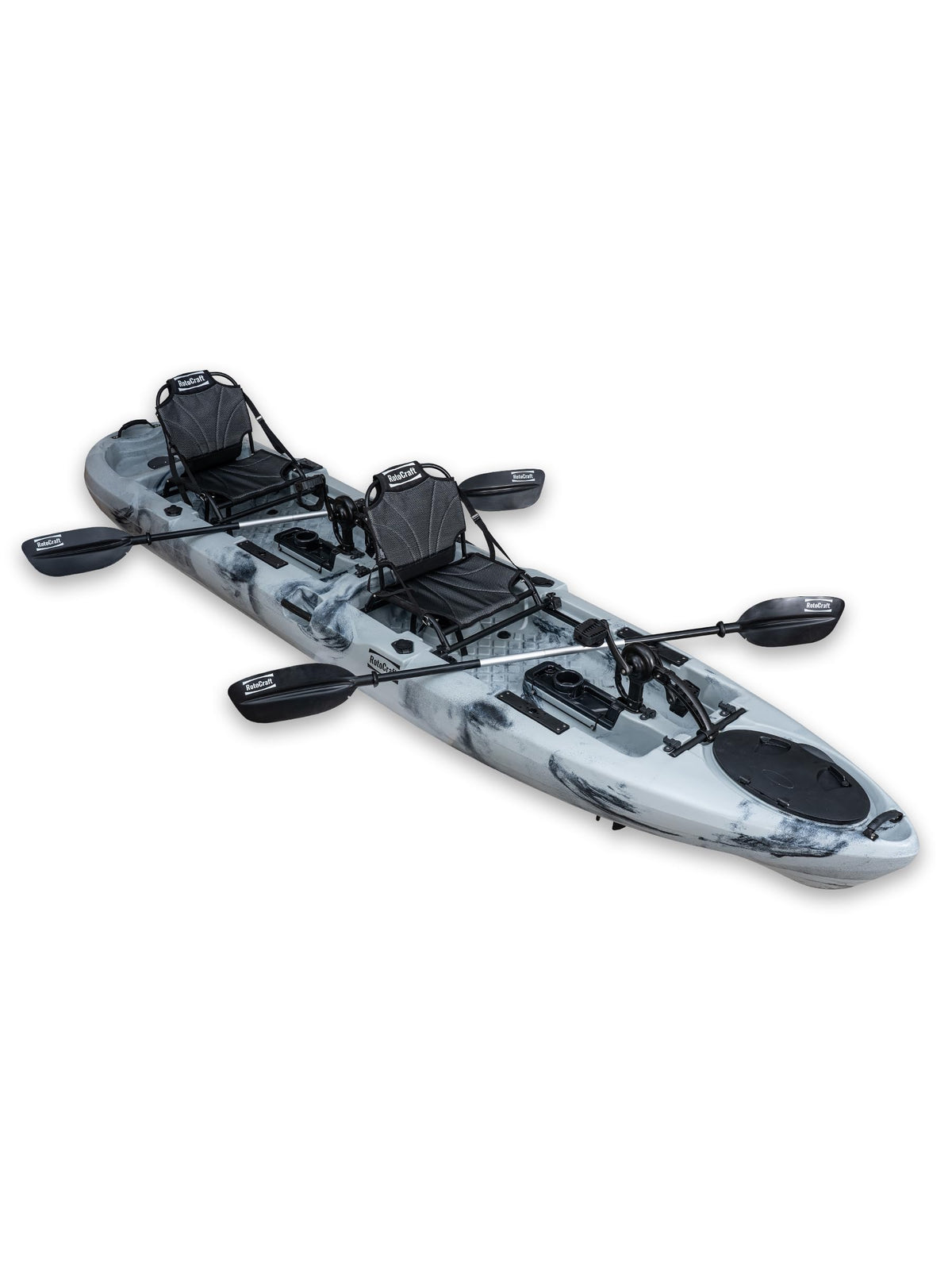 14' Tandem Pedal Kayak – Propeller Drive, 662 lb Capacity
