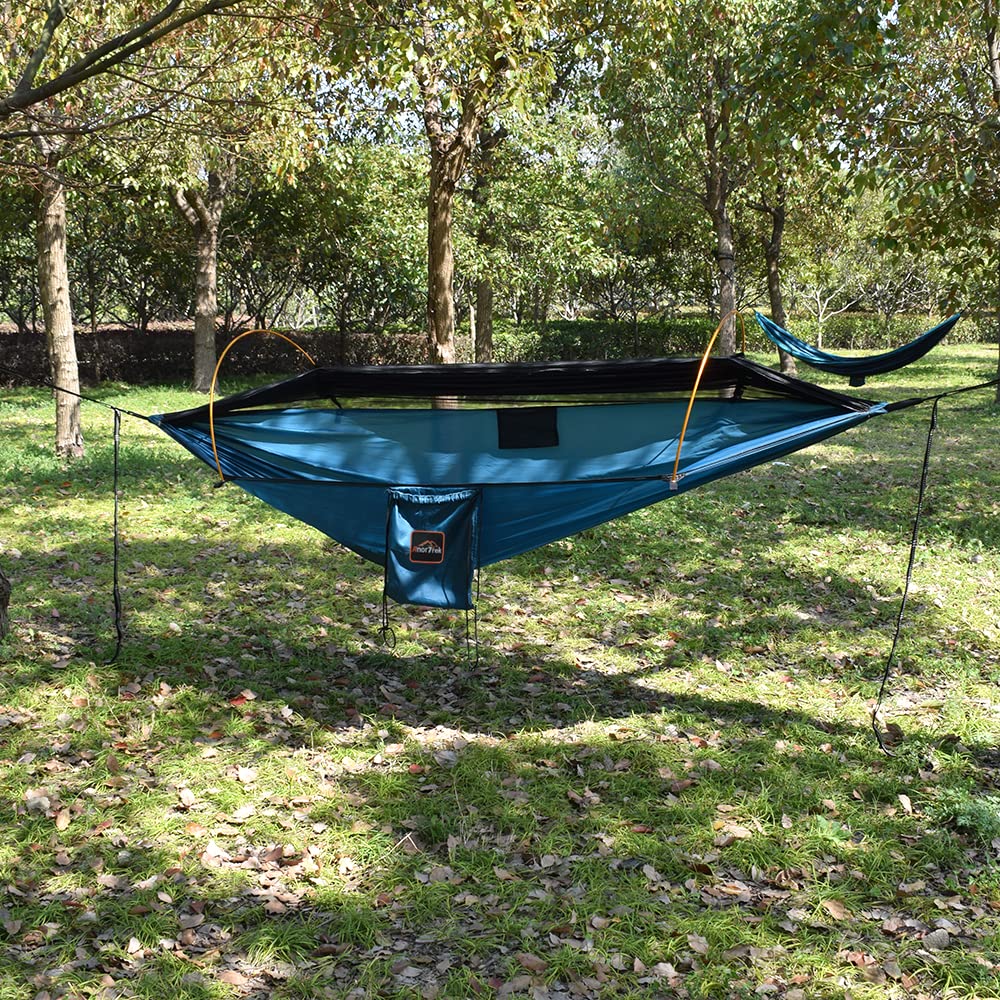 Camping Hammock with Mosquito Net & Rain Fly