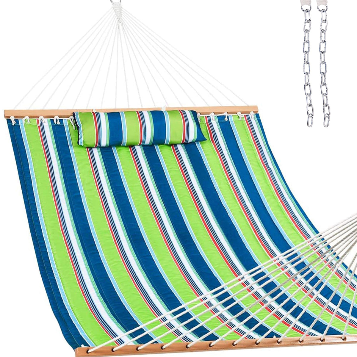 Lazy Daze Double Hammock with Pillow for Outside