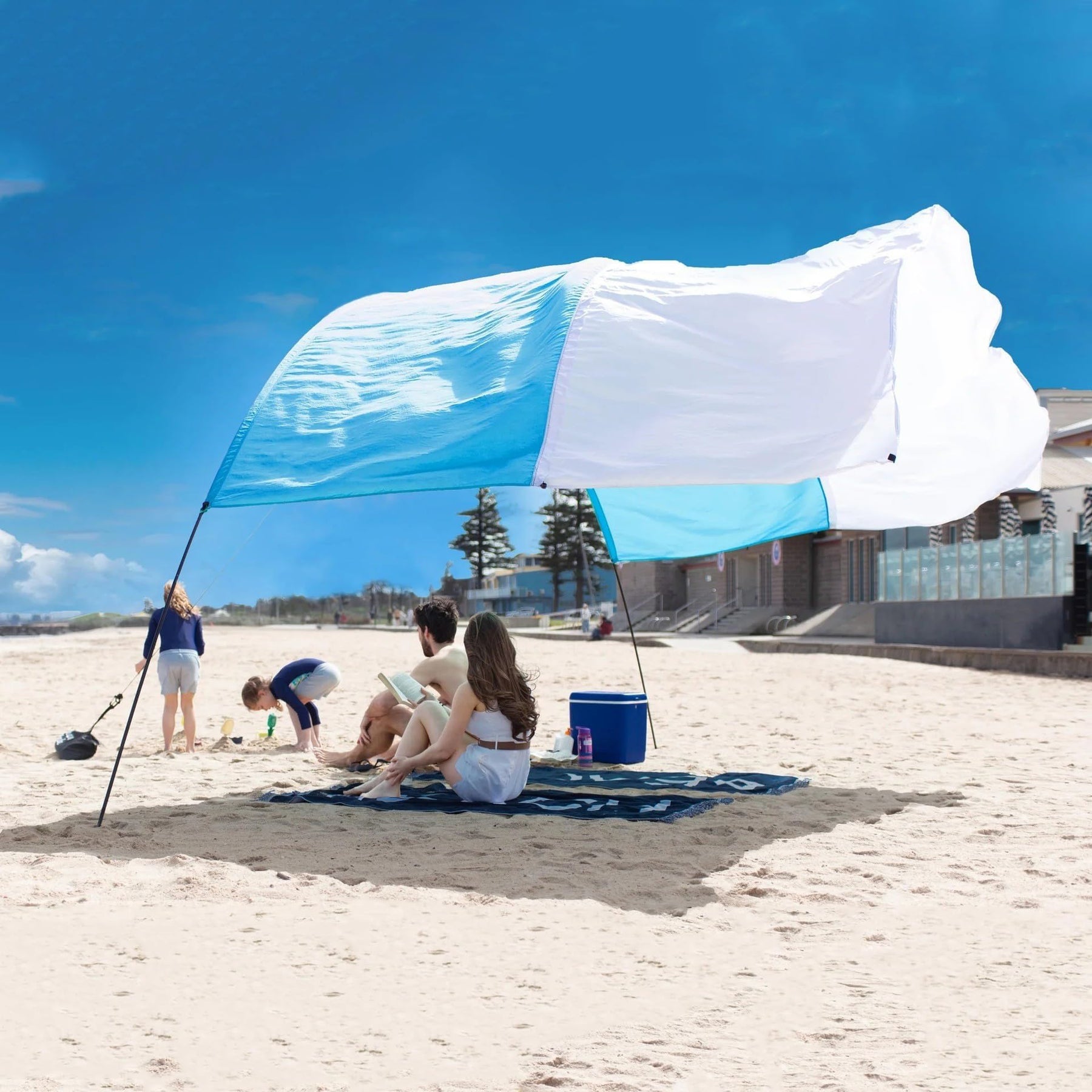 UPF50+ Pop-Up Beach Tent