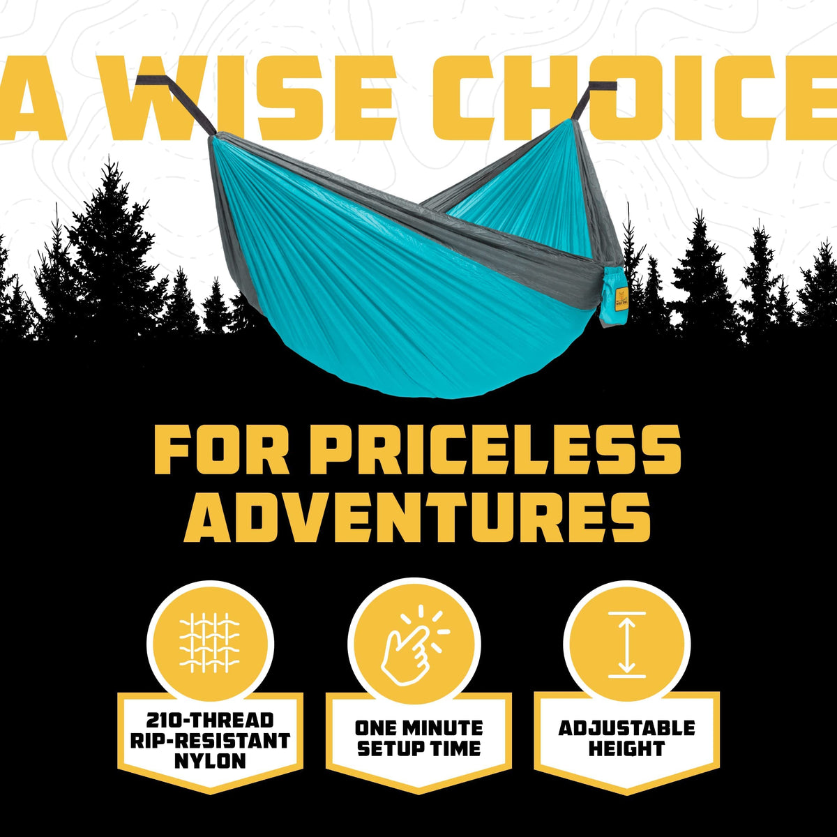 Camping Hammock Set – 2 Pack