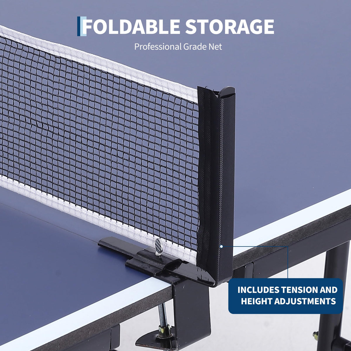 Folding Mobile Ping Pong Table