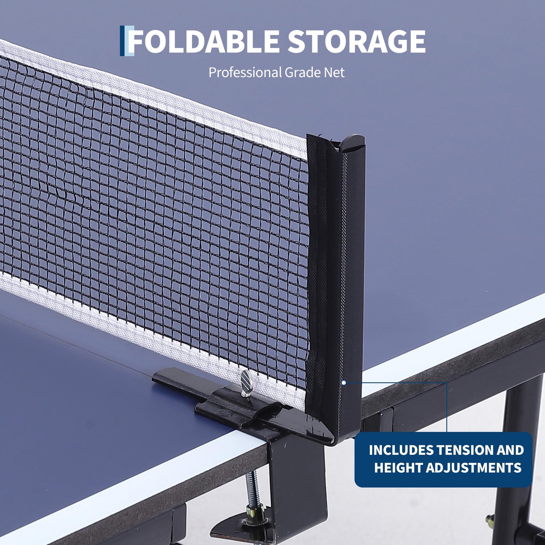 Folding Mobile Ping Pong Table
