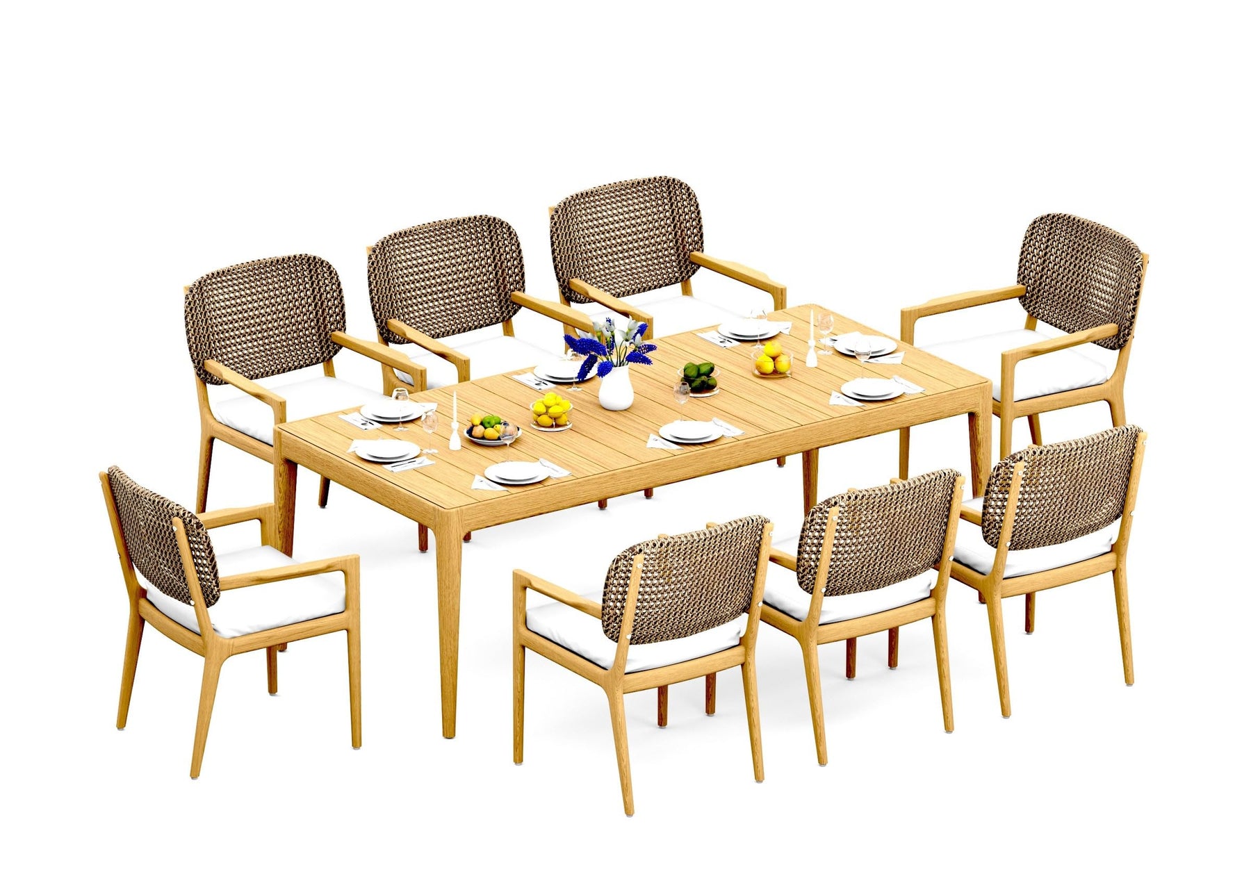 8-Seater Teak Dining Set
