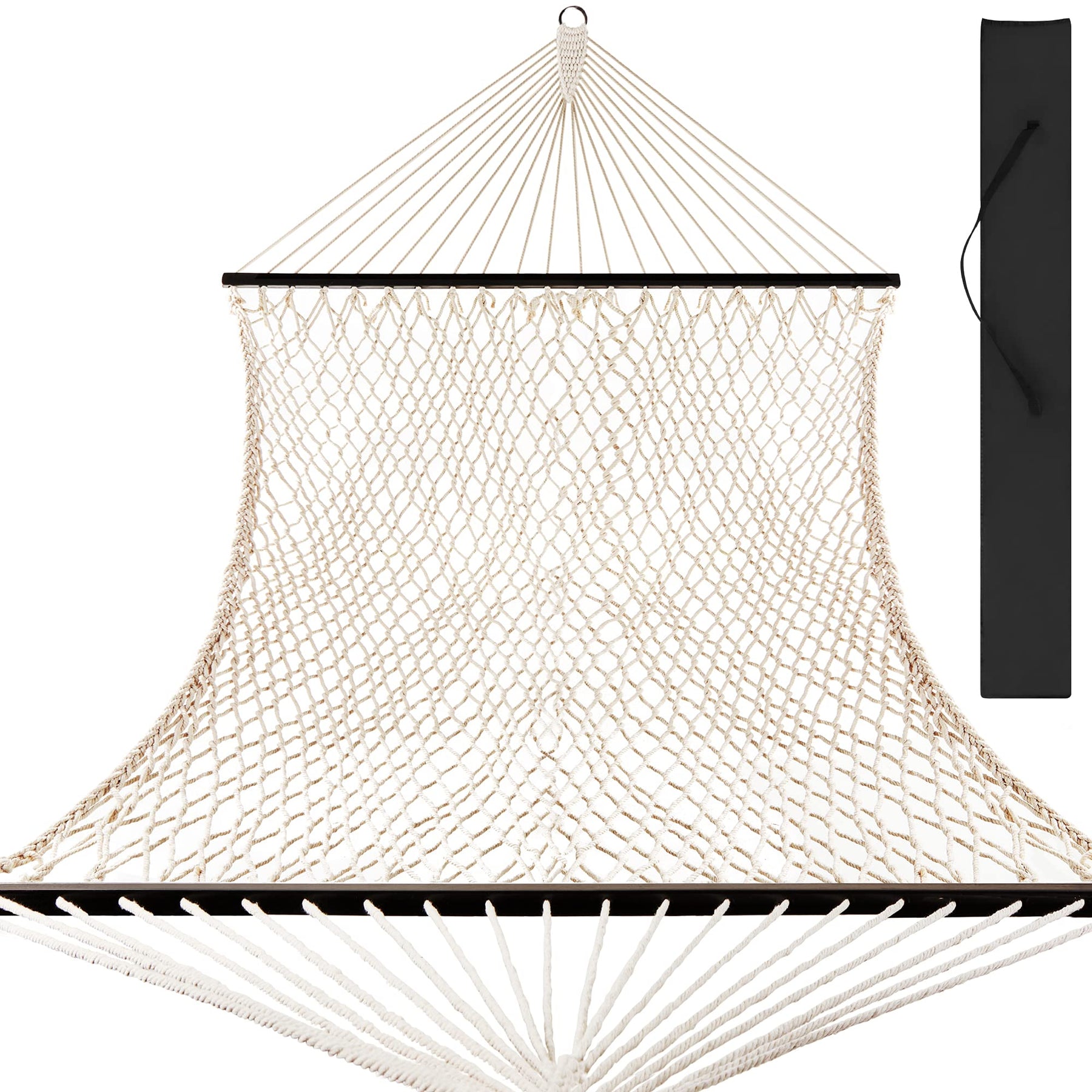 2-Person Cotton Rope Hammock