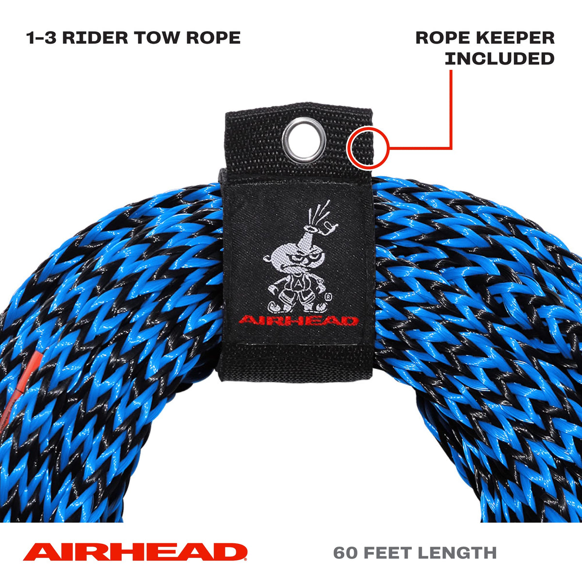 Towable Tube Booster Ball & Rope Set