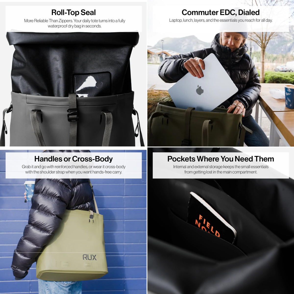 Waterproof Utility Tote Bag
