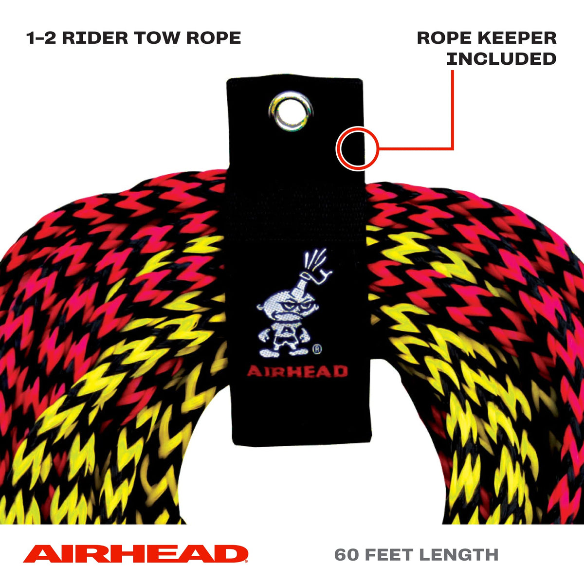 1–2 Rider Towable Tube & Rope Set
