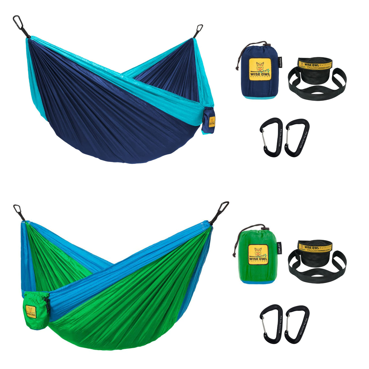 Camping Hammock Set – 2 Pack