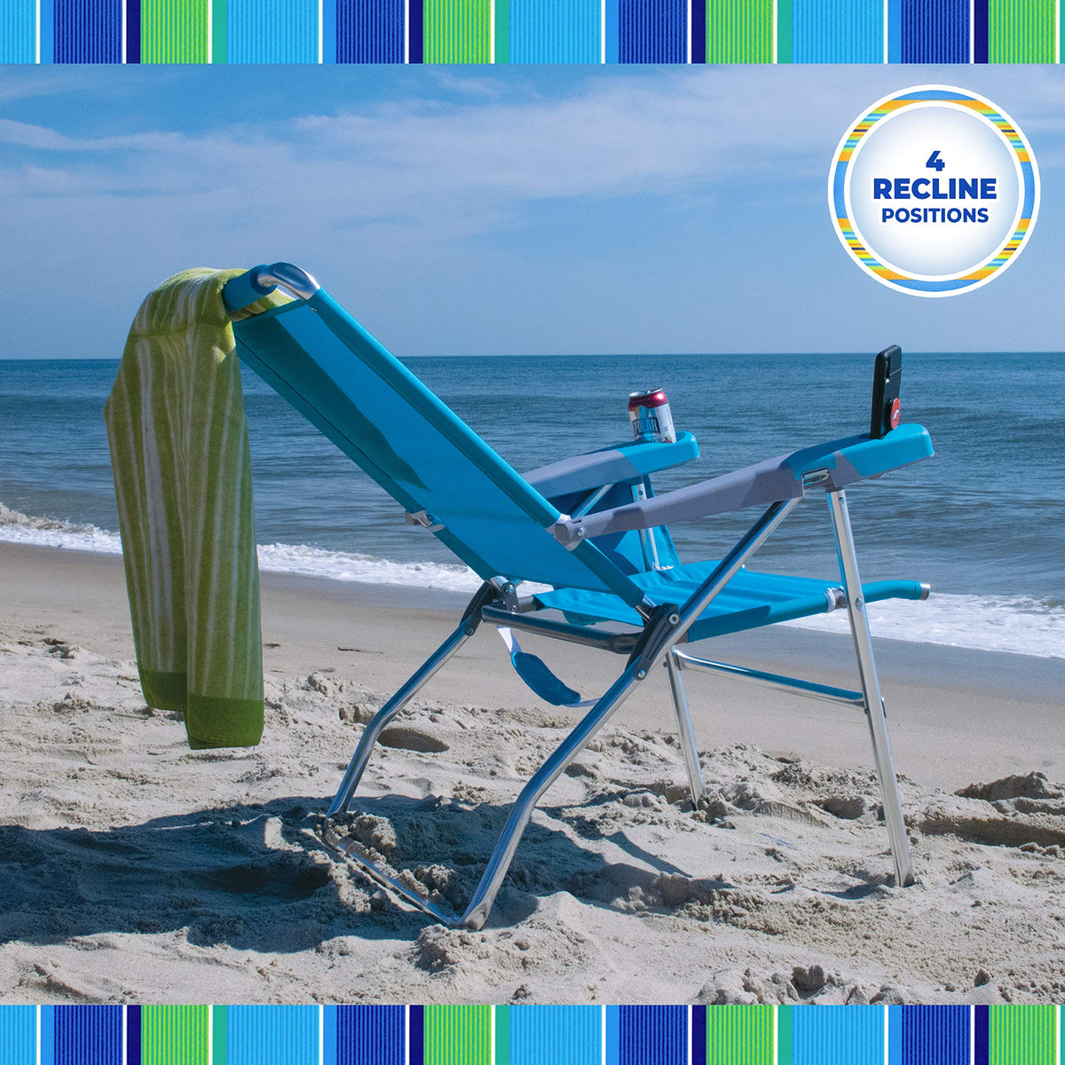 Folding Beach Chair & Beach Cart