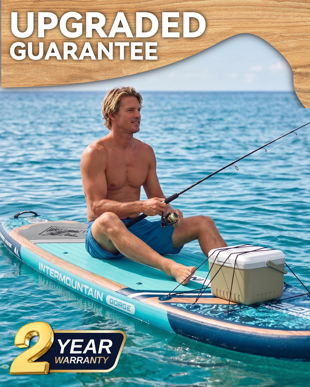 11' Ultra-Wide Inflatable Paddle Board